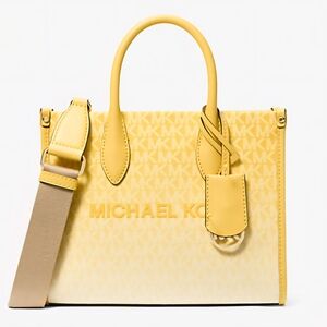 Michael Kors Yellow Tote Bag Comes Gift-Wrapped
